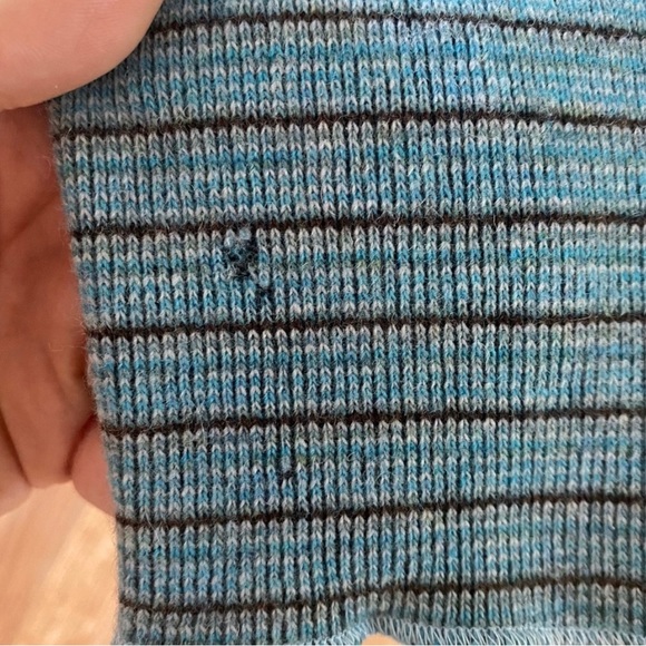 Mountain Hardware Blue Gray Cowl Wool Pullover - Picture 9 of 9